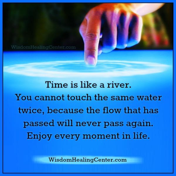 Time is like a river