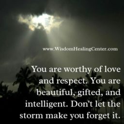 You are Worthy of Love