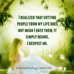 Cutting people from my life doesn’t mean I hate them