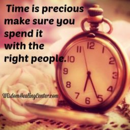 Spend time with the right people