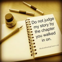 Do not judge my story