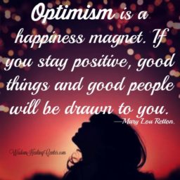 Optimism is a happiness magnet