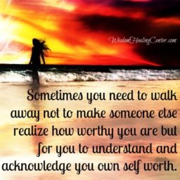 Sometimes you need to walk away