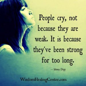 Why people cries in life? - Wisdom Healing Center