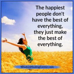 The happiest people don’t have the best of everything