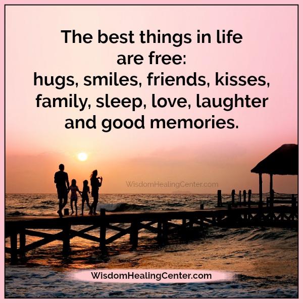 The best things in life are FREE - Wisdom Healing Center