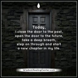 Close the door to the past